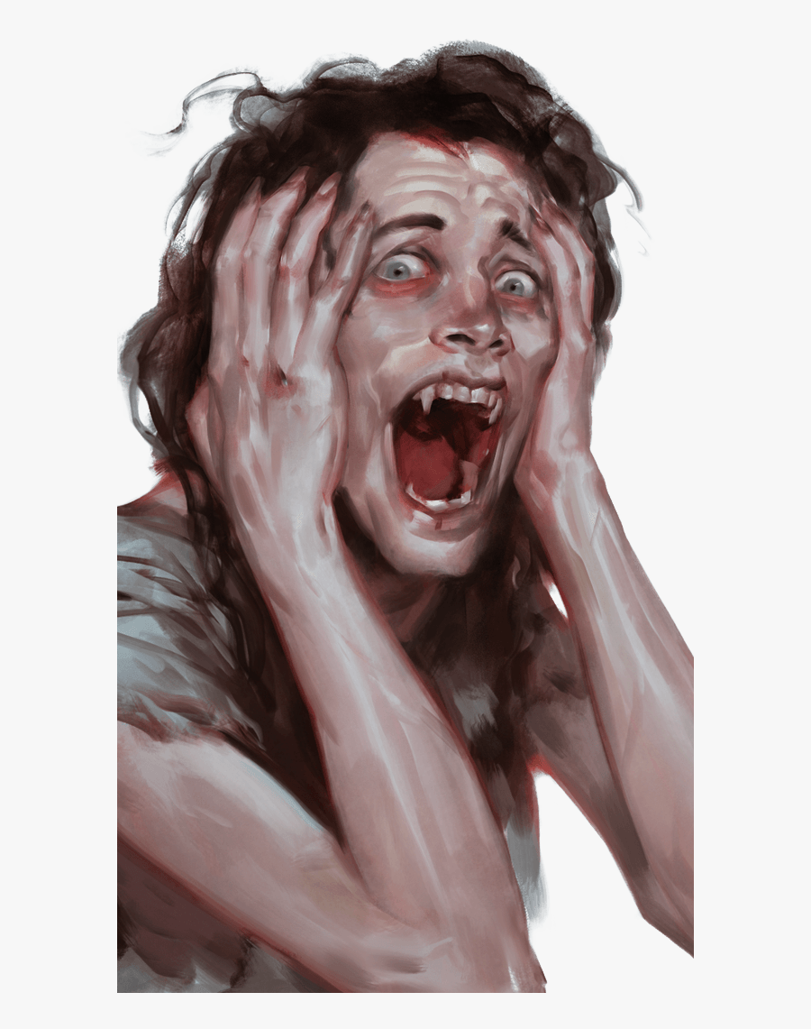 Vampire Scared - Doru Donavich, Transparent Clipart