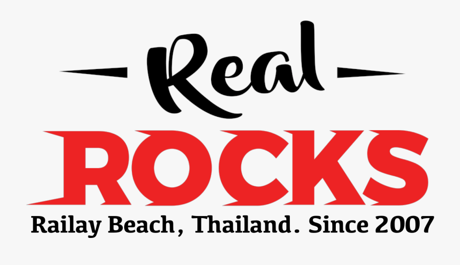 Real Rocks Climbing School - Graphic Design, Transparent Clipart