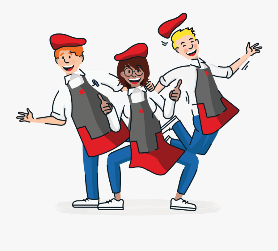 Pelle, Paula And Peter - Cartoon, Transparent Clipart