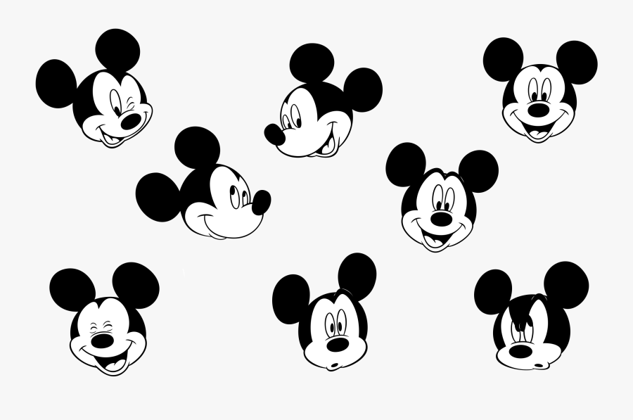 Mickey Mouse Logo Png Transparent - Lots Of Mickey Mouse, Transparent Clipart