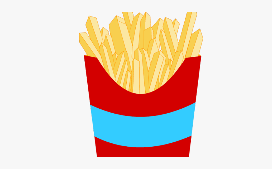French Fries, Transparent Clipart