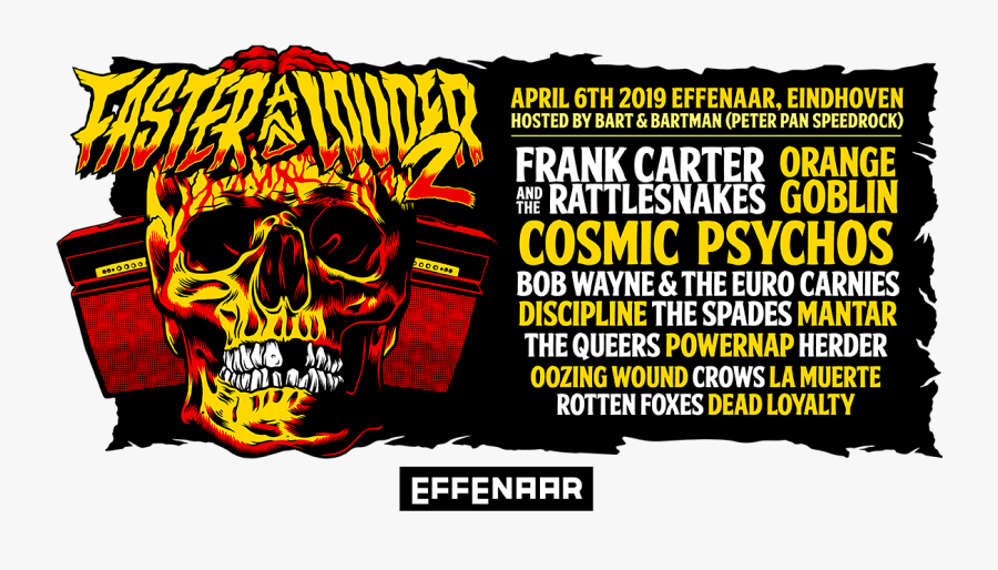 Faster And Louder 2019, Transparent Clipart