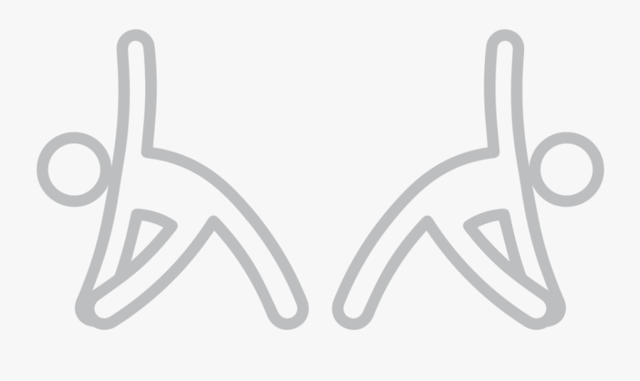 One On One Gray - Dog Licks, Transparent Clipart