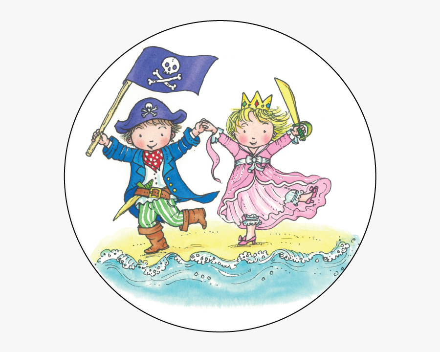 Pirate Pete And The Princess Hexagon, Transparent Clipart