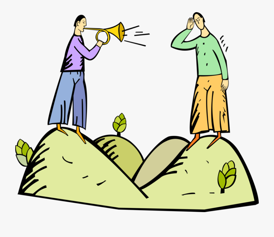 Trumpet Vector Image Illustration, Transparent Clipart