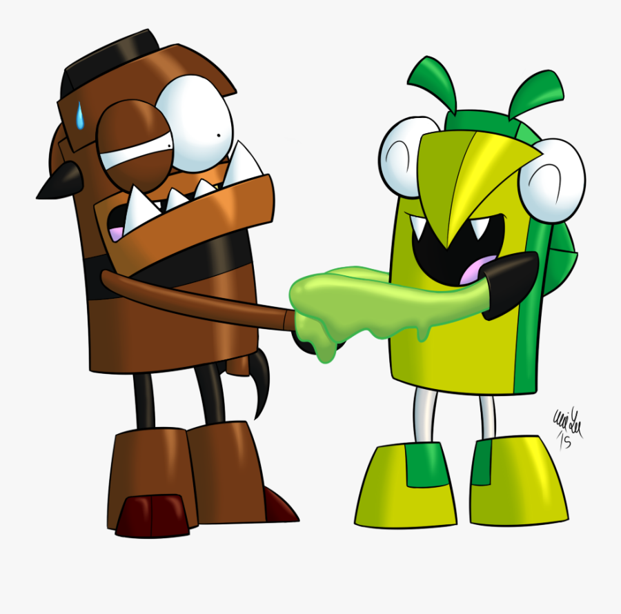 Torts"s Gooey Handshake By Katonator - Mixels Katonator, Transparent Clipart