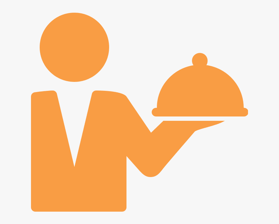 Icone Serveur Restaurant Png, Transparent Clipart