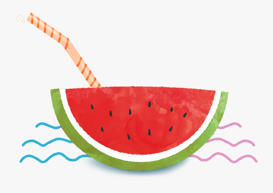 Transparent Watermelon Emoji Png - Transparent Watermelon Watercolor Png, Transparent Clipart