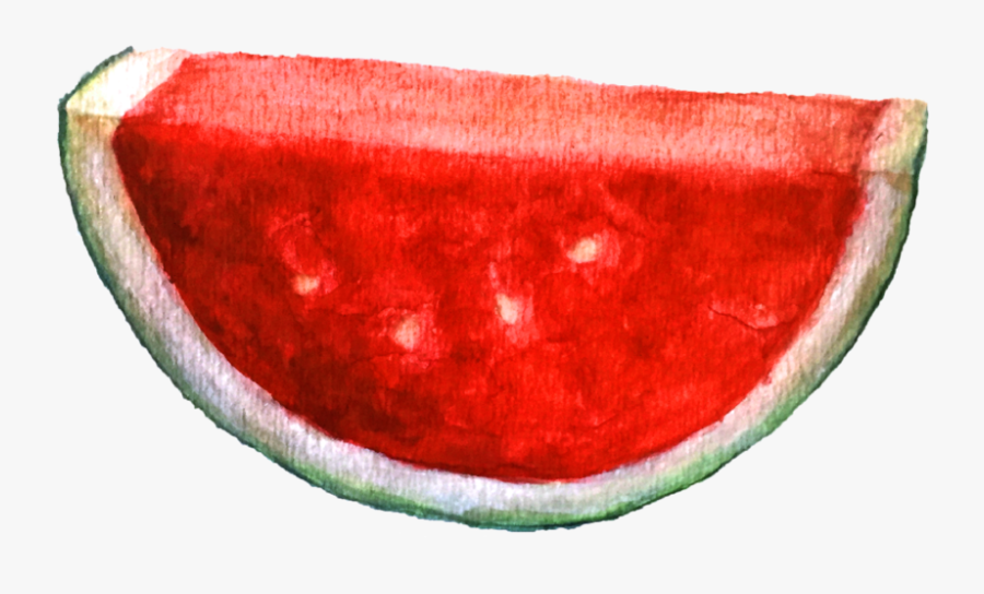 Clip Art Overripe Watermelon - Watermelon, Transparent Clipart