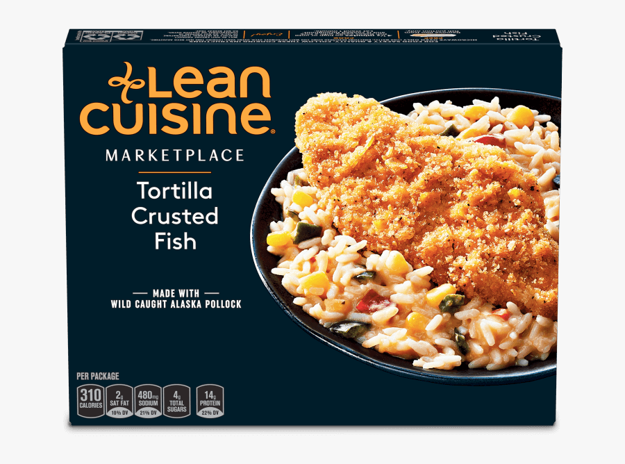 Tortilla Crusted Fish - Lean Cuisine Korean Beef, Transparent Clipart