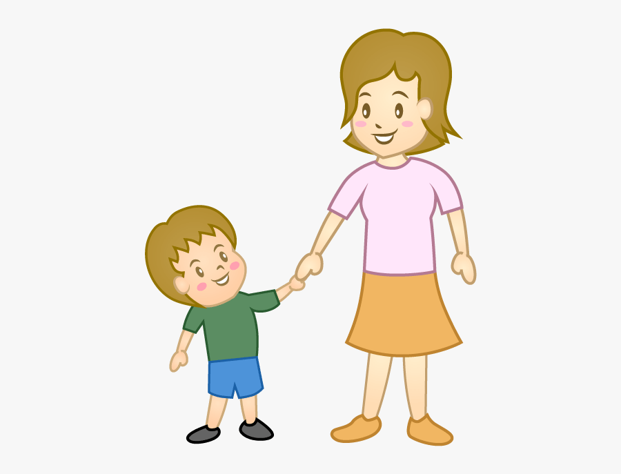 Thumb Image - Boy And Mom Clipart, Transparent Clipart