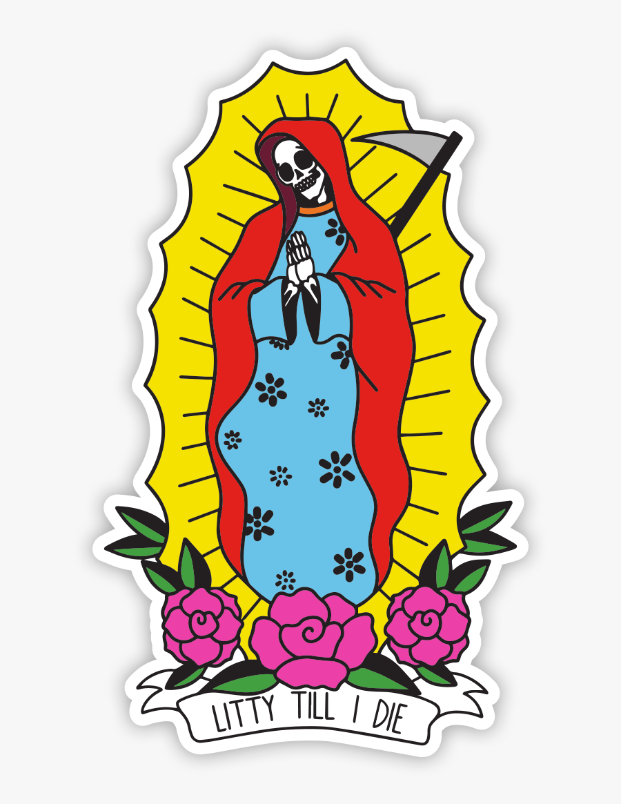 Mother Mary Sticker Clipart , Png Download - Illustration, Transparent Clipart