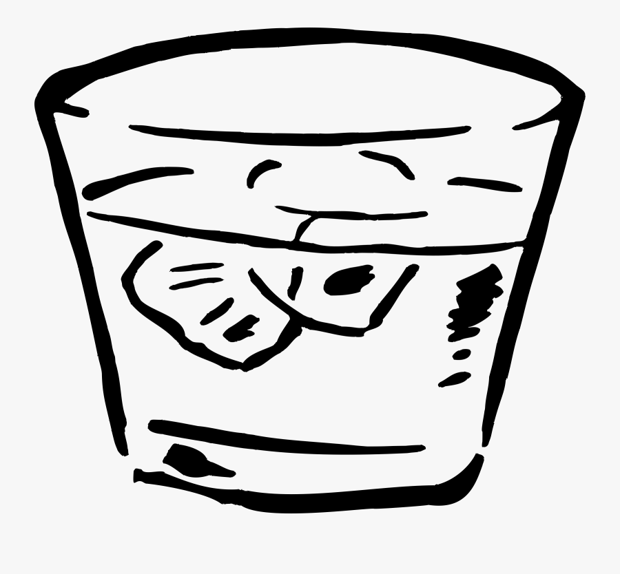 Picture Freeuse Download Clean Clipart Black And White - Mixed Drink Clip Art, Transparent Clipart