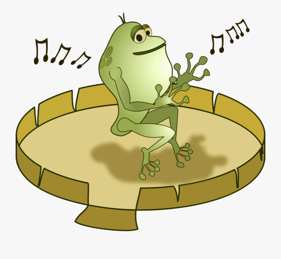 Frog Dancer - Png Image Singing Frogs Png, Transparent Clipart