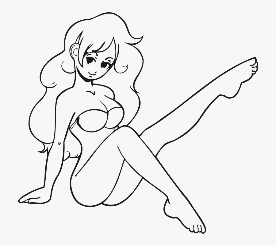 Transparent Naked Woman Clipart, Transparent Clipart