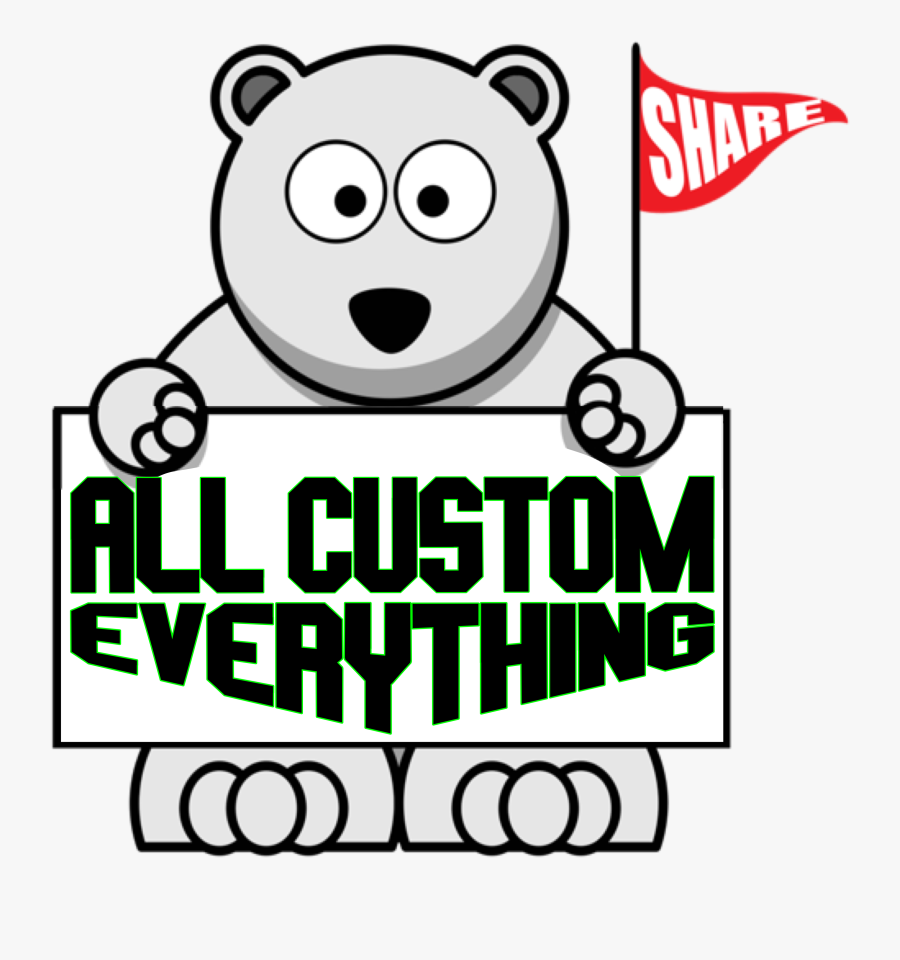 Custom Cartoon Polar Bear Shower Curtain - Cartoon, Transparent Clipart