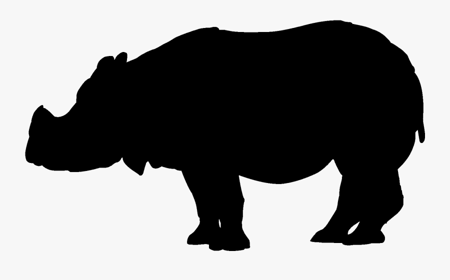 Polar Bear Pig Clip Art Silhouette - Polar Bear Png Black, Transparent Clipart