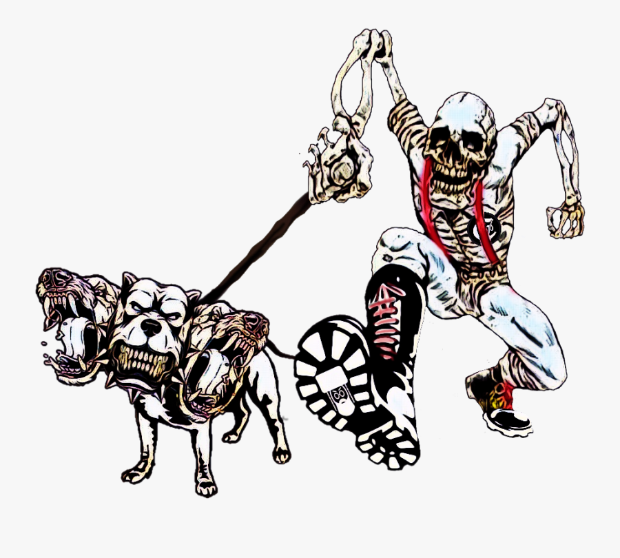 #skinhead #pitbull #combat76 - Cartoon, Transparent Clipart