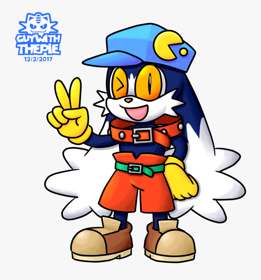 This Was Drawn For The Klonoa 20th Anniversary Fan - Klonoa: Door To Phantomile, Transparent Clipart