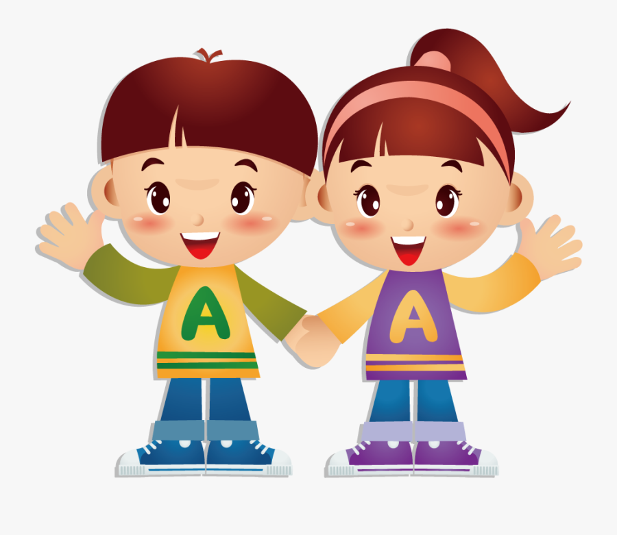 Cartoon Twin Brother Transprent Png Free Download - Twin Brother And Sister Cartoon, Transparent Clipart