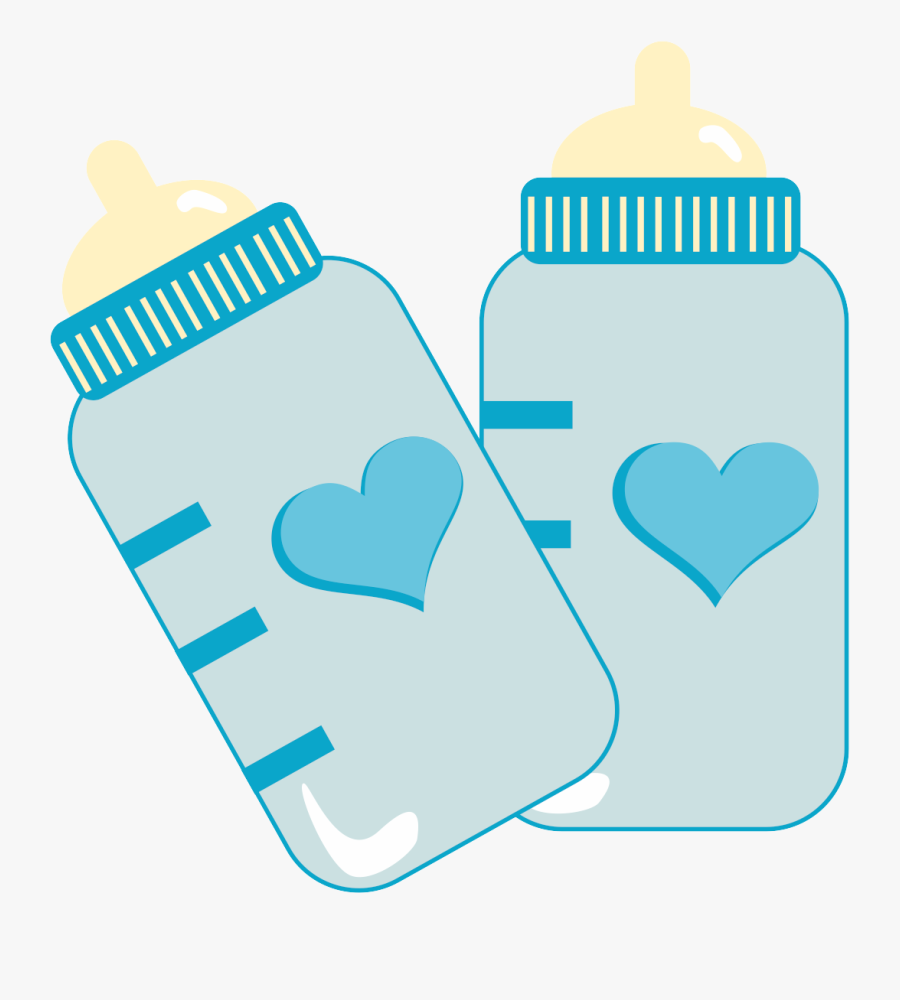 Baby Bottle Hanger Clipart, Transparent Clipart