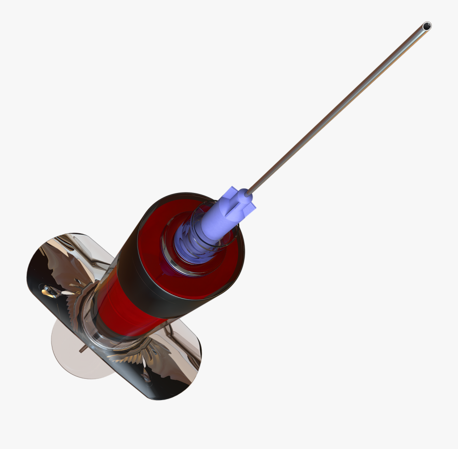 Fishing Rod - Aguja Con La Que Te Ponen El Implanon, Transparent Clipart