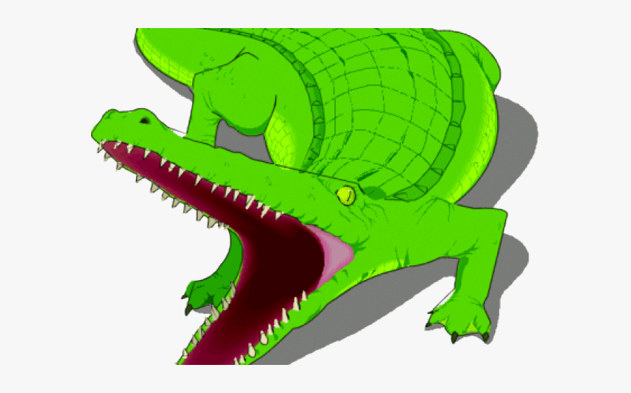 Free Alligator Clipart - You See A Crocodile Don T Forget, Transparent Clipart