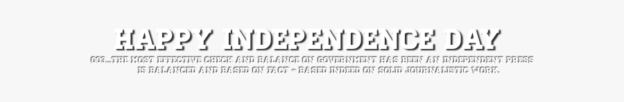 Independence Day Png In White - Parallel, Transparent Clipart