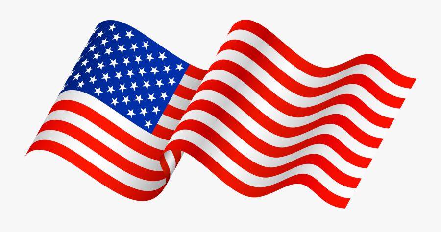 Waving Us Flag Png, Transparent Clipart