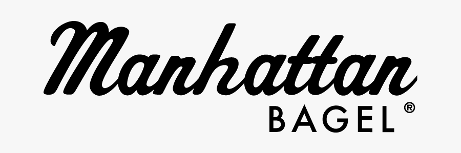 Manhattan Bagel Logo, Transparent Clipart