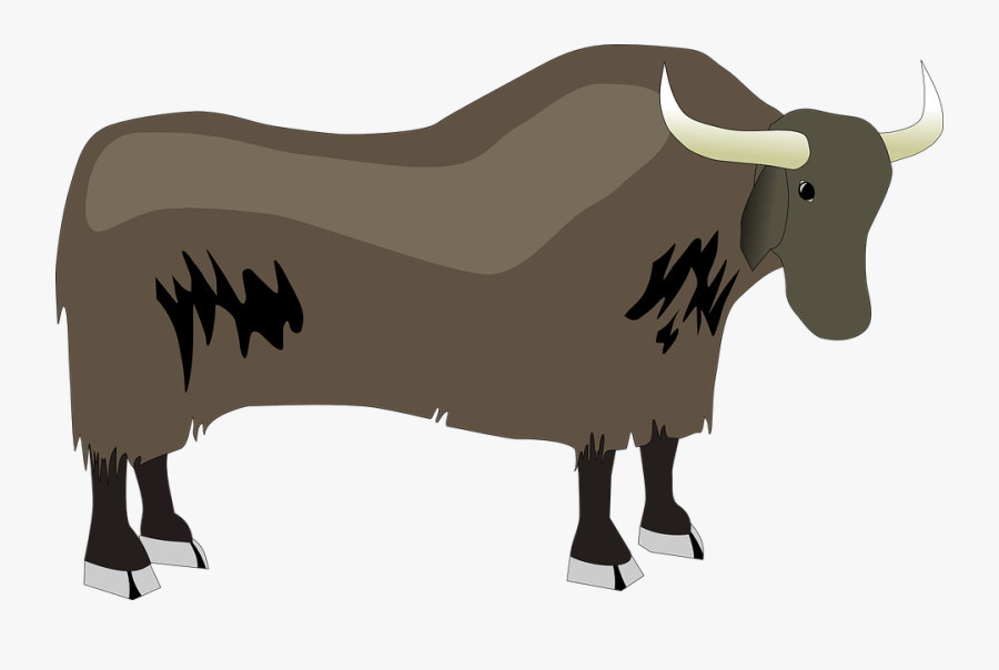 Cow Cliparts 8, Buy Clip Art - Yak Clipart Png, Transparent Clipart