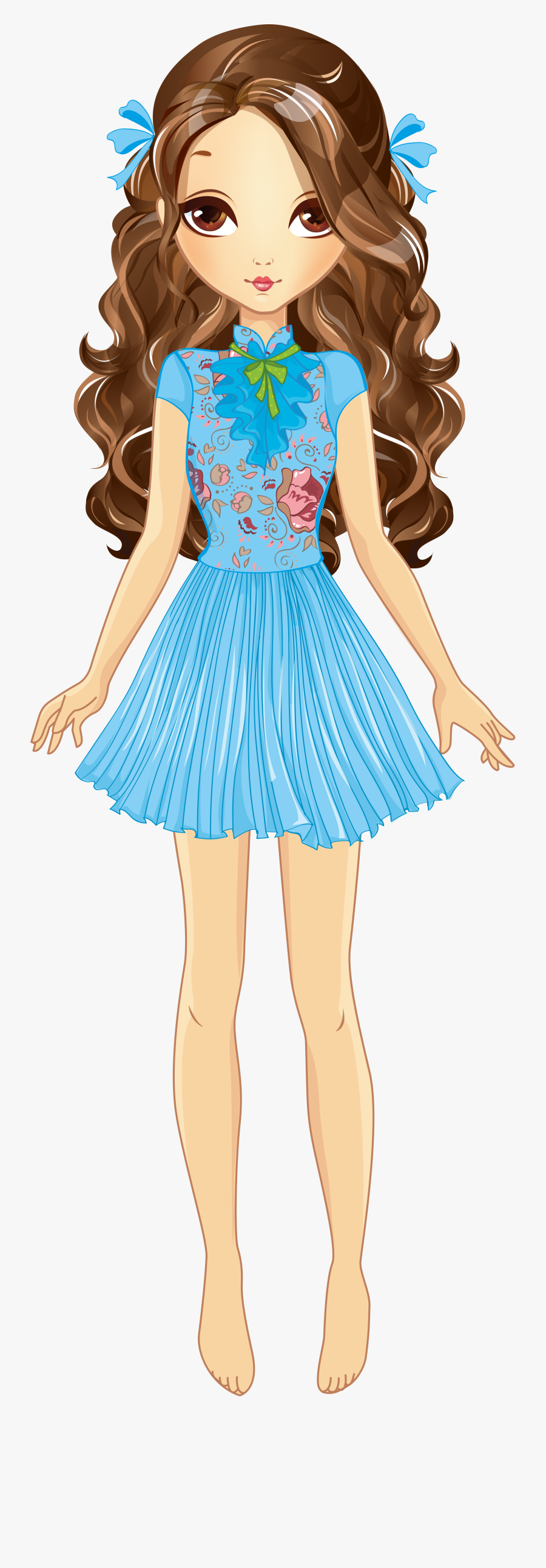 Girl Body Transparent Clipart, Transparent Clipart