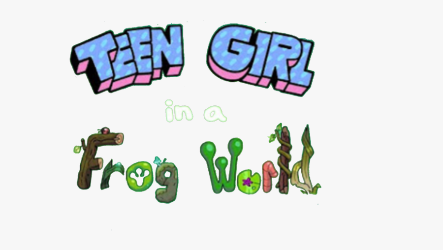 Amphibiapedia - Teen Girl In A Frog World, Transparent Clipart