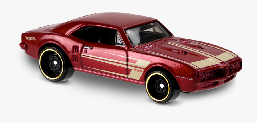 Pontiac In Red - 67 Pontiac Firebird 400 Hot Wheels, Transparent Clipart