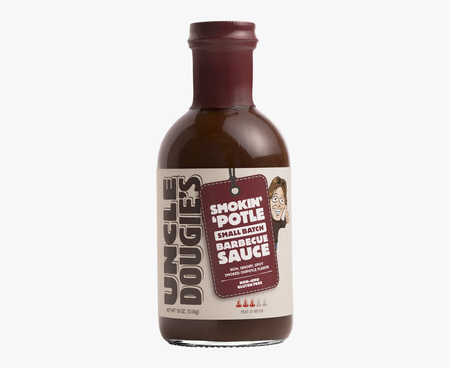 Barbecue Sauce Clipart Bbq Sauce Bottle - Glass Bottle, Transparent Clipart