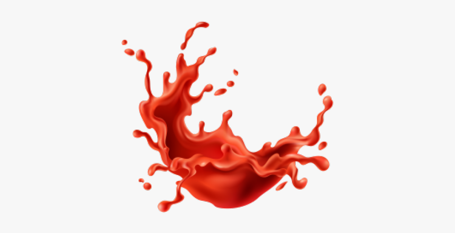 Sauce Clipart Splash - Splash Tomato Sauce Png, Transparent Clipart