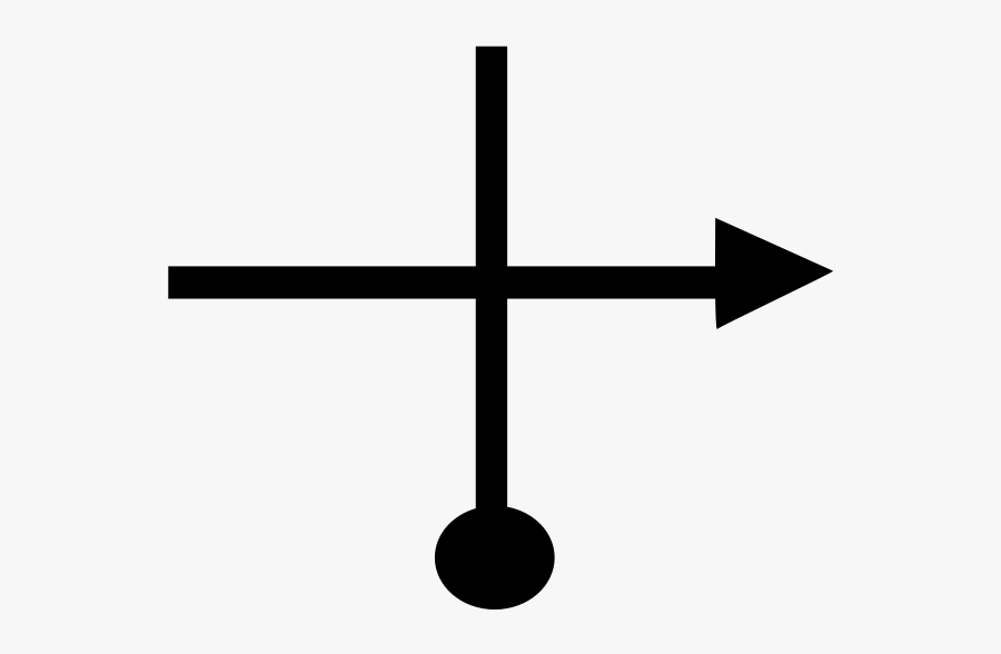 Free Vector Tsd Right At Cross Roads - State Bicycle, Transparent Clipart