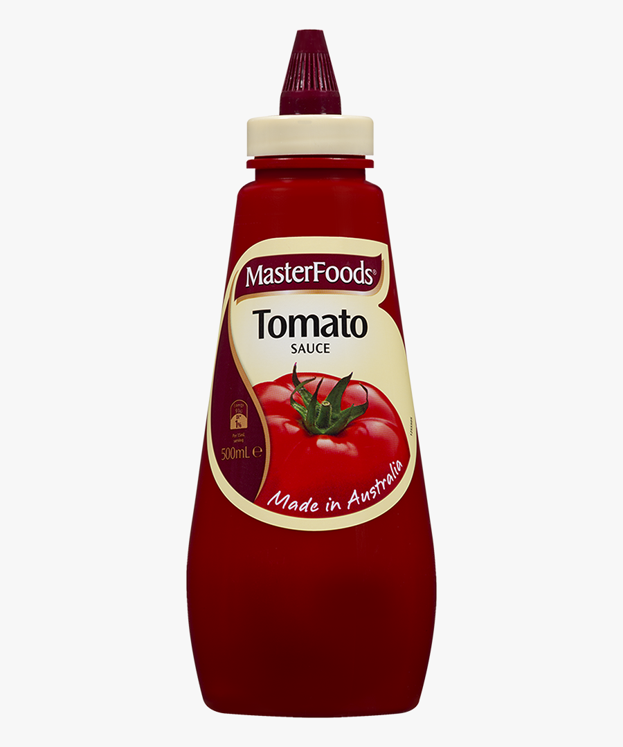 Transparent Ketchup Clipart - Masterfoods Tomato Sauce, Transparent Clipart