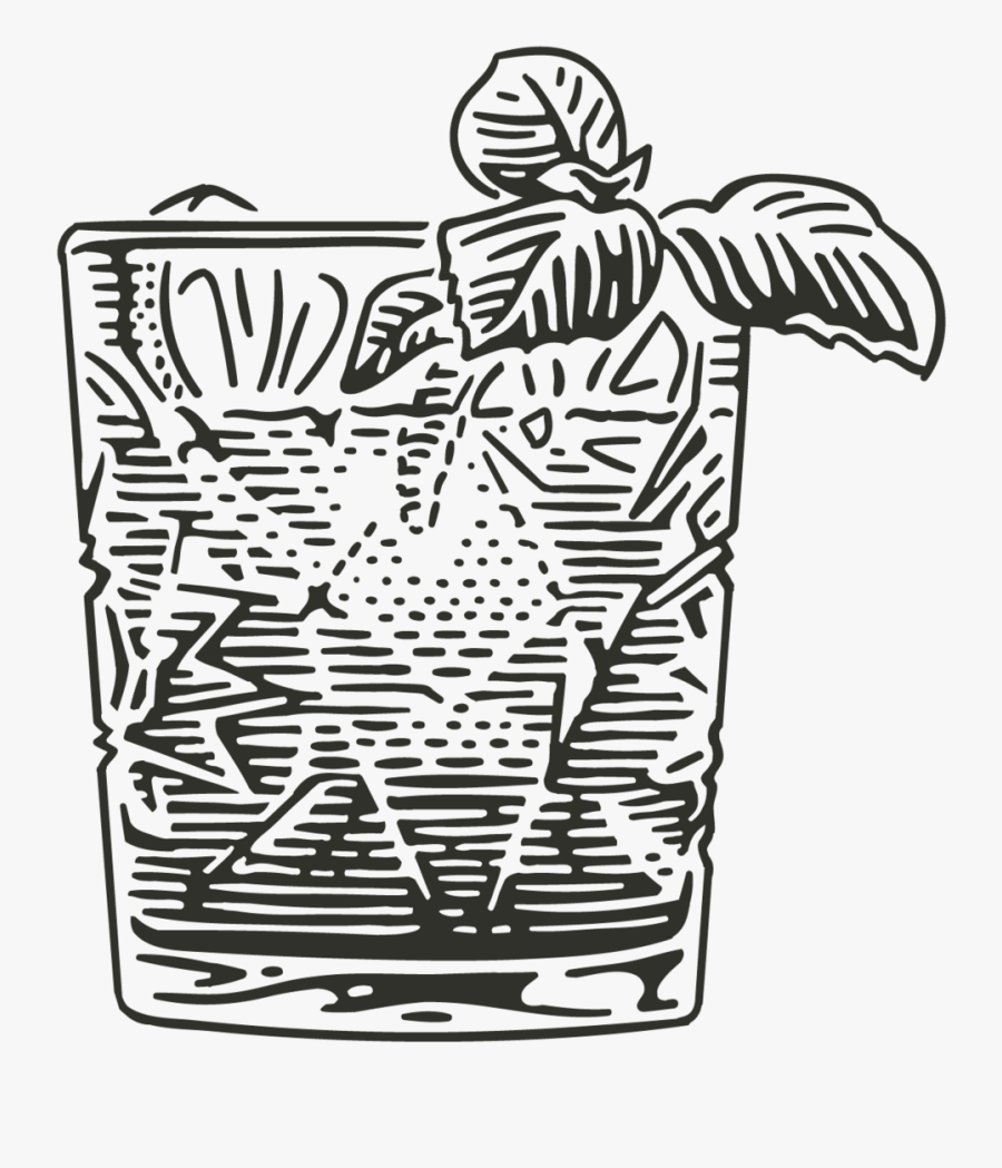 Apple Basil Smash, Transparent Clipart