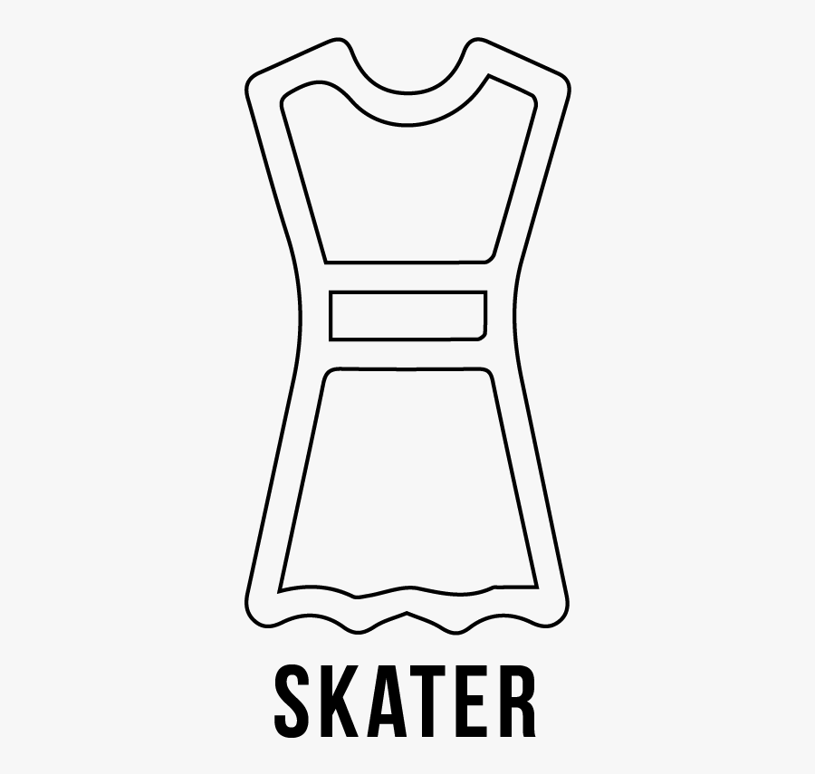 Skater Dress, Dress Type, Women"s Apparel, Uptownie - Postal Code, Transparent Clipart