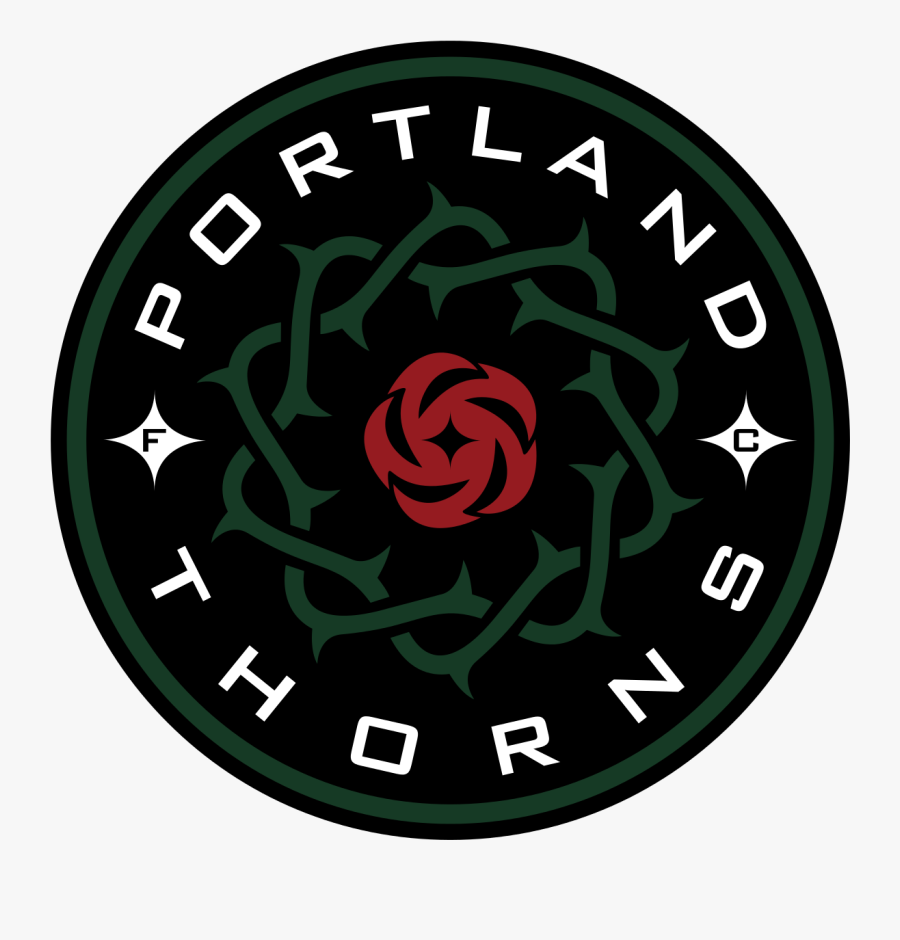 Portland Thorns Logo - Portland Thorns Fc, Transparent Clipart
