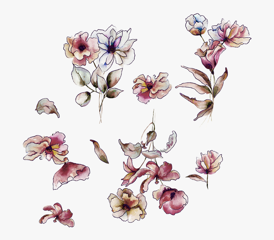 Dibujos Con Acuarela En Hd, Transparent Clipart