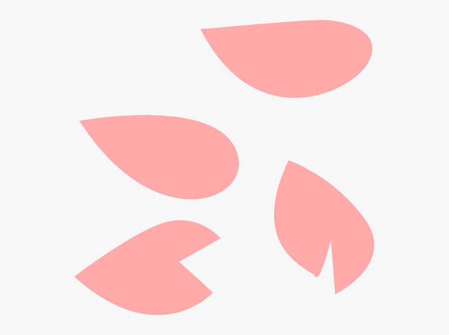 Cherry Blossom Petals Icon, Transparent Clipart