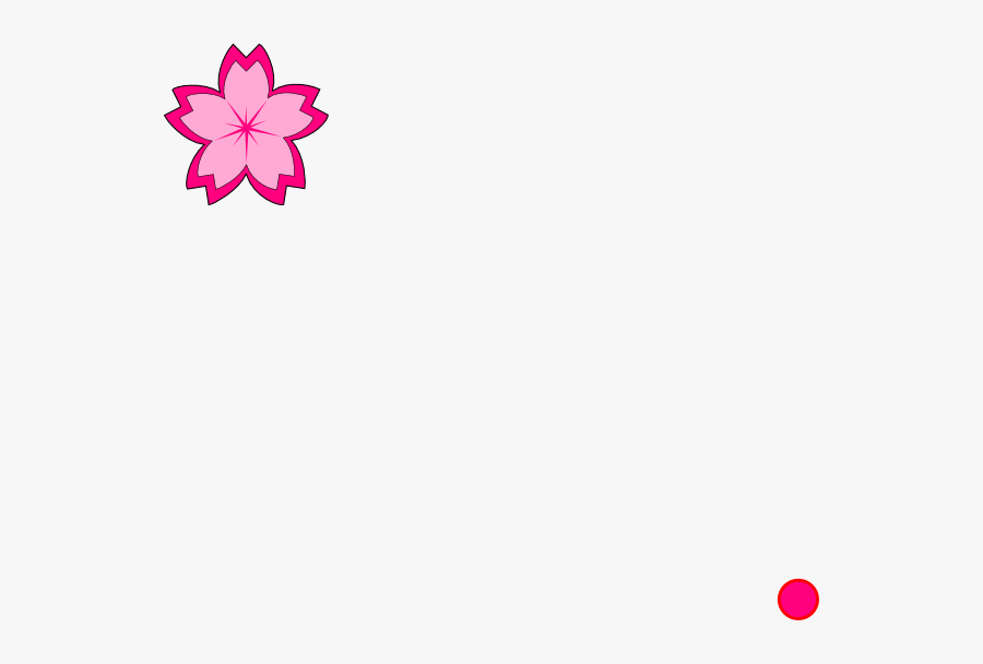 Sakura Svg Clip Arts - Poinsettia, Transparent Clipart