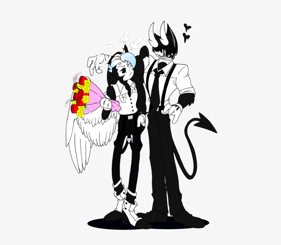 Outfit Drawing Design Huge Freebie Download For Powerpoint - Axel The Fallen Angel, Transparent Clipart