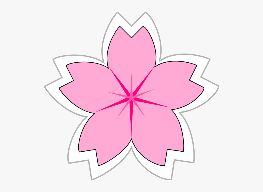 Icon Sakura Png, Transparent Clipart