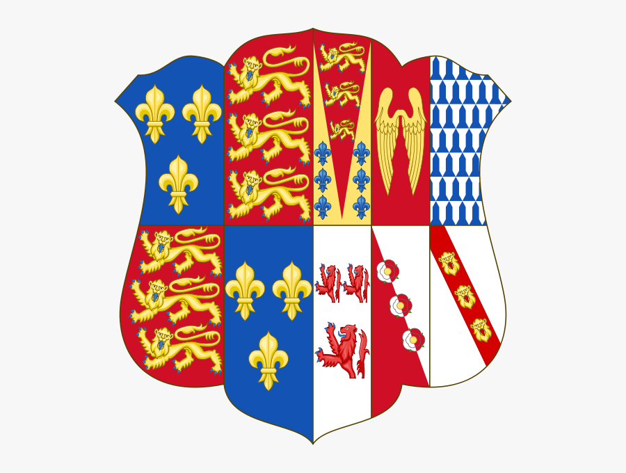 Queen Of England Family Crest, Transparent Clipart