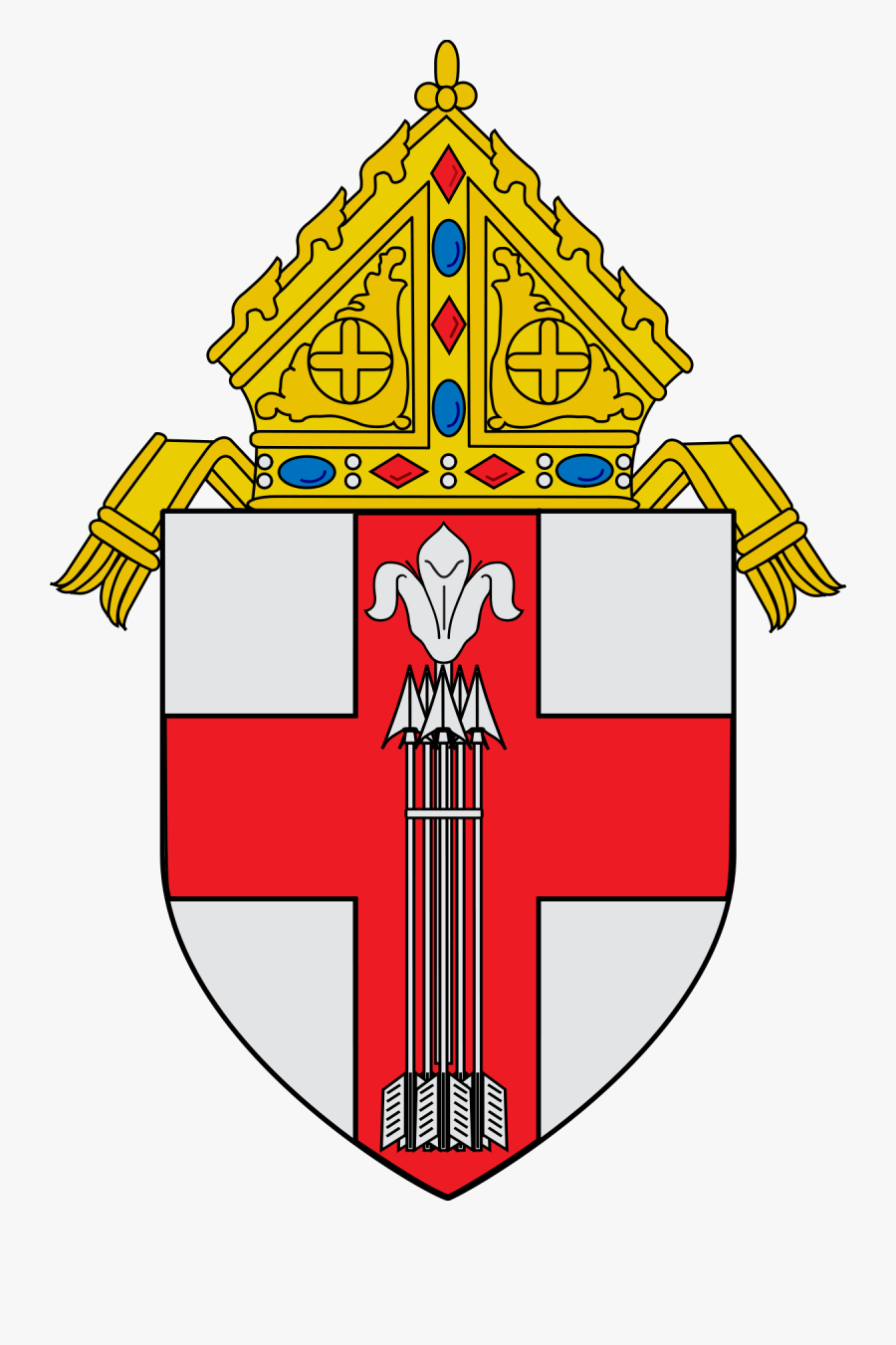Archdiocese Of Denver Coat Of Arms, Transparent Clipart