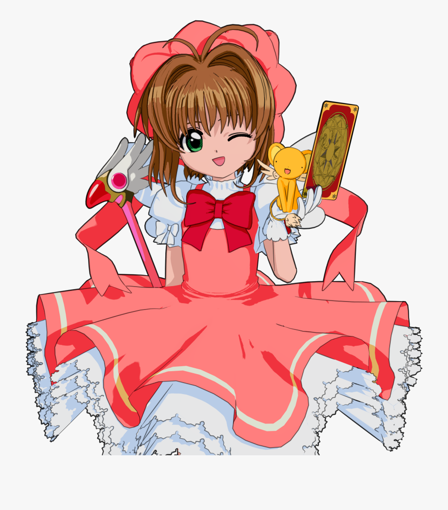 Can Use For Book Cover, Sakura Card Captor Clipart - Sakura Card Captor Transparent, Transparent Clipart