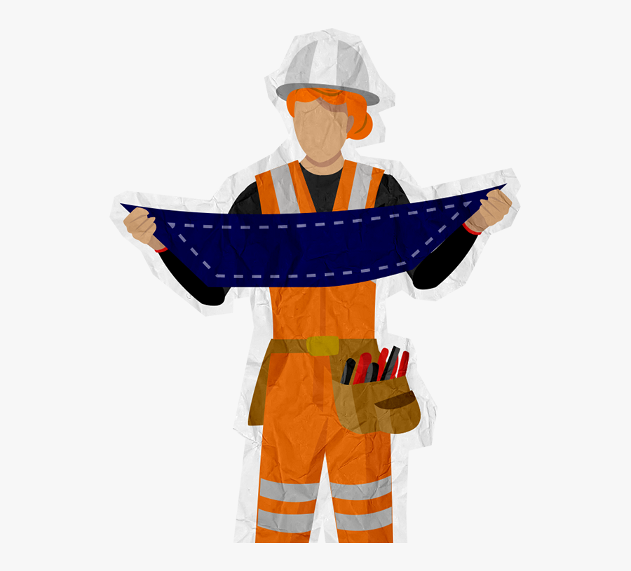 Women Construction Cartoon, Transparent Clipart